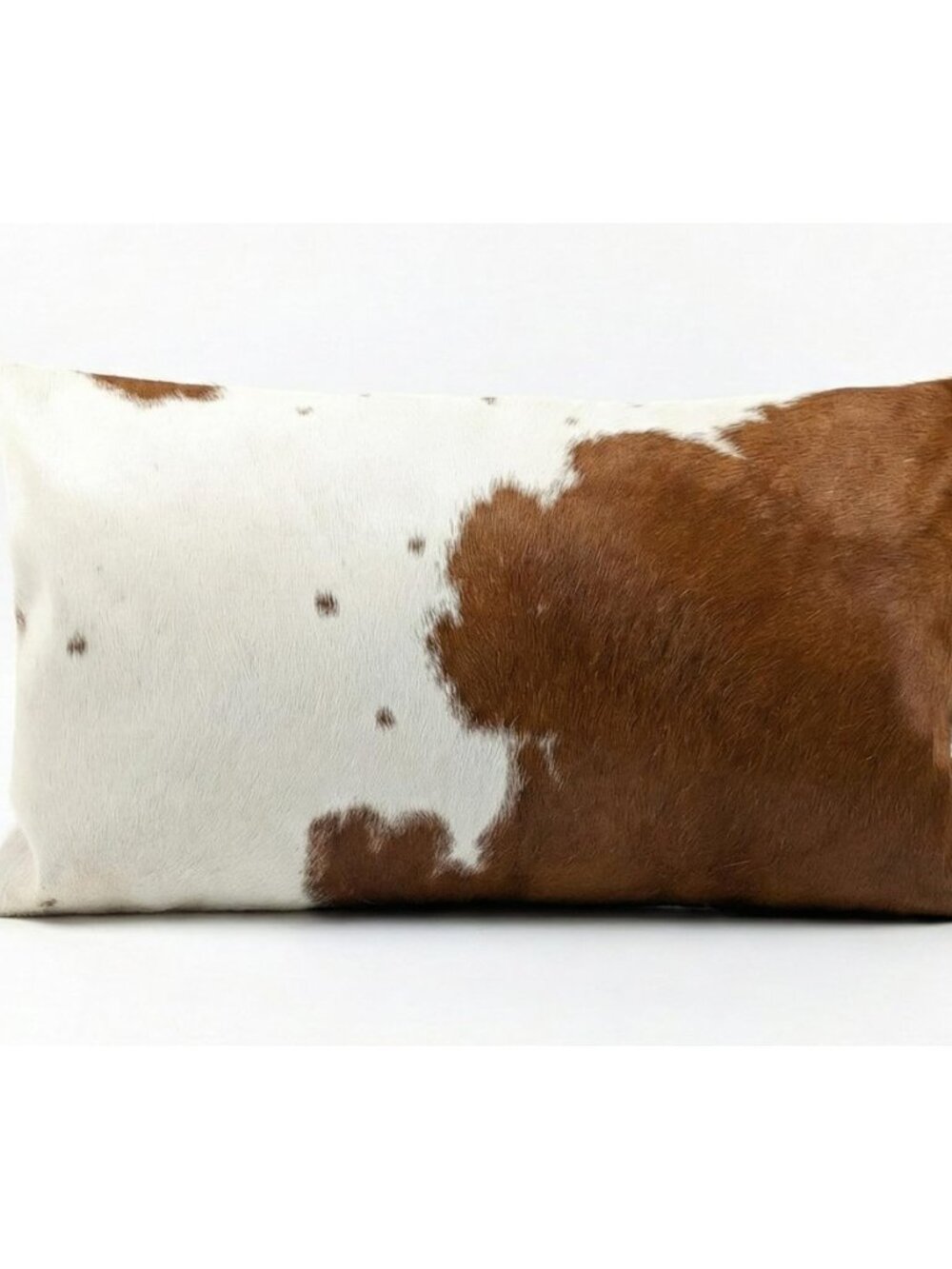 Genuine Cowhide Lumber Pillows Cushion Cover Leather Hair on Throw Pillow
